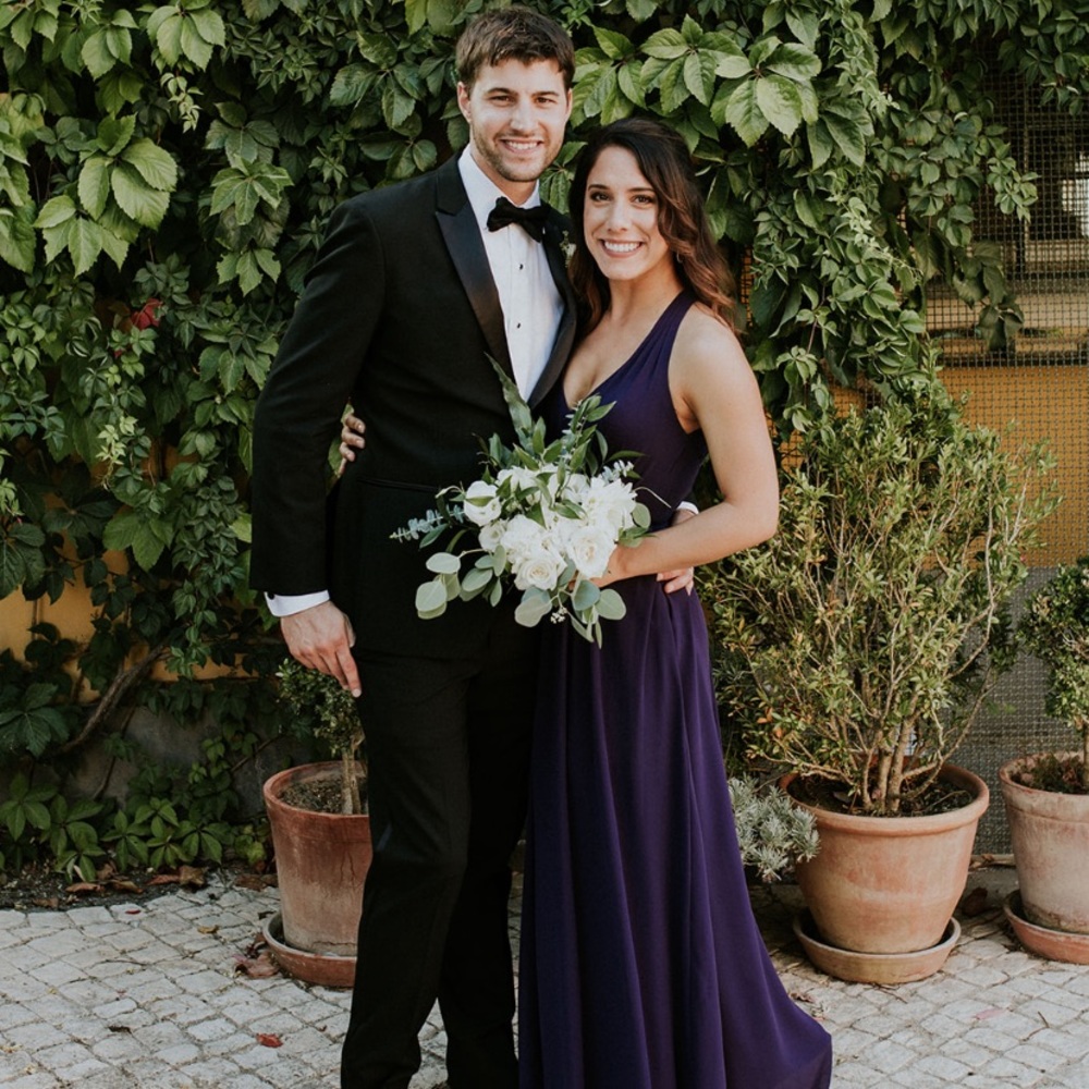 Purple Brideside Bridesmaid Dress
